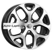 K&K 6,5x16/5x114,3 ET47 D66,1 КС869 Алмаз черный