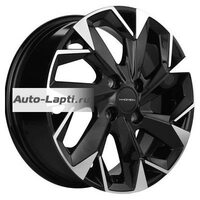 Khomen Wheels 5,5x14/4x100 ET38 D67,1 KHW1402 (Accent/Getz/i20) Black-FP