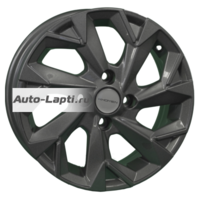 Khomen Wheels 5,5x14/4x100 ET38 D67,1 KHW1402 (Accent/Getz/i20) Gray