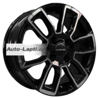 Khomen Wheels 5,5x14/4x100 ET38 D67,1 KHW1406 (Accent/Getz/i20) Black-FP