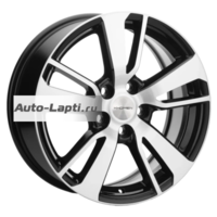 Khomen Wheels 7x17/5x108 ET50 D63,35 KHW1704 (Ford C-Max) Black-FP