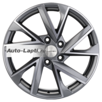 Khomen Wheels 7x17/5x108 ET50 D63,3 KHW1714 (Kuga/Focus) Gray-FP