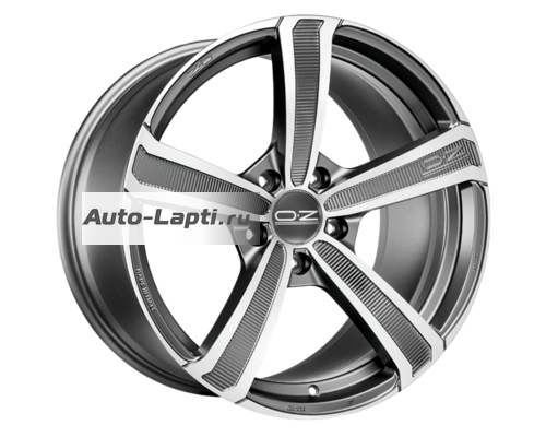 OZ 9,5x20/5x130 ET60 D71,56 Montecarlo HLT Matt Dark Graphite Diamond Cut